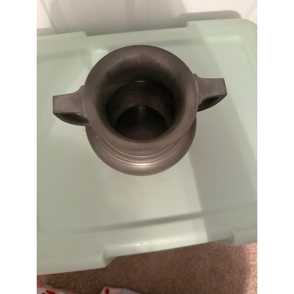 Vintage Pewter by Wilcox | Two Handles Canister Vase | P100 - Picture 2 of 8